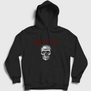 Skull Cradle Of Filth Kapşonlu Sweatshirt siyah