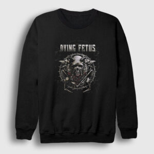 Skull Dying Fetus Sweatshirt siyah