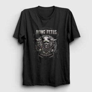 Skull Dying Fetus Tişört siyah