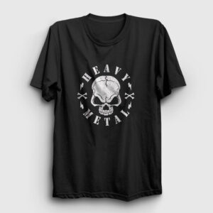 Skull Heavy Metal Tişört