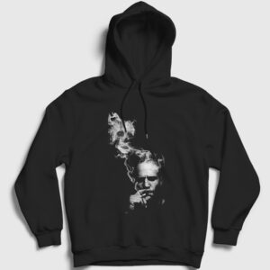 Skull Jason Statham Kapşonlu Sweatshirt siyah