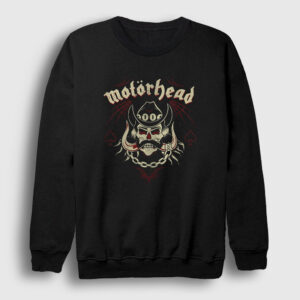 Skull Lemmy Motörhead Sweatshirt siyah