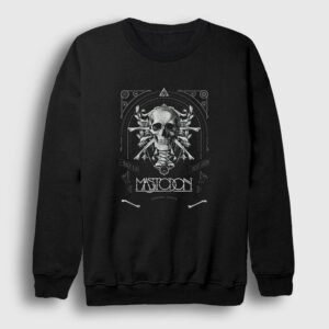 Skull Mastodon Sweatshirt siyah