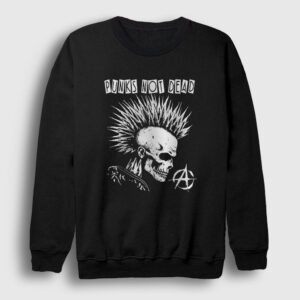 Skull Müzik Punks Not Dead Sweatshirt