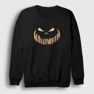 Smile Halloween Cadılar Bayramı Sweatshirt siyah