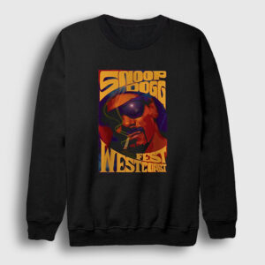 Snoop Dogg Fest Westcoast Sweatshirt siyah