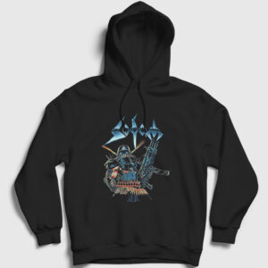 Soldier Sodom Kapşonlu Sweatshirt siyah