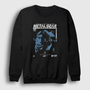 Solid Snake Metal Gear Solid Sweatshirt siyah