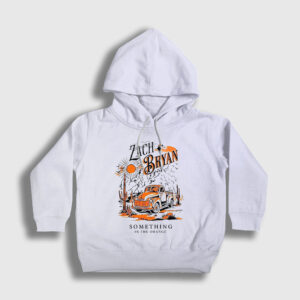 Something In The Orange Zach Bryan Çocuk Kapşonlu Sweatshirt