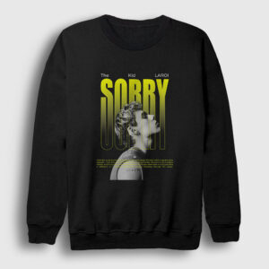 Sorry The Kid LAROI Sweatshirt siyah