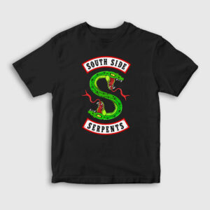 South Side Serpents V3 Riverdale Çocuk Tişört siyah