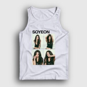 Soyeon Feel K-Pop g i-dle Atlet Beyaz