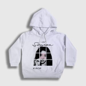 Soyeon K-Pop g i-dle Çocuk Kapşonlu Sweatshirt