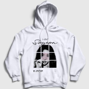 Soyeon K-Pop g i-dle Kapşonlu Sweatshirt