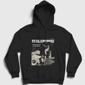 Space Cadet Beabadoobee Beatrice Bea Kristi Kapşonlu Sweatshirt siyah