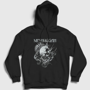 Spine Head Meshuggah Kapşonlu Sweatshirt siyah