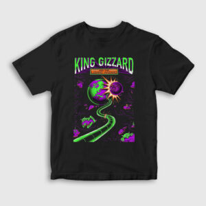 Stadthalle King Gizzard And The Lizard Wizard Çocuk Tişört siyah