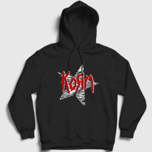 Star Müzik Metal Korn Kapşonlu Sweatshirt