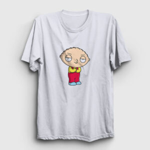 Stewie Griffin Family Guy Tişört beyaz