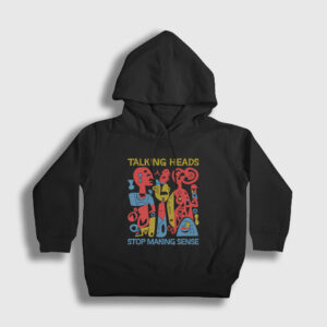 Stop Making Sense Talking Heads Çocuk Kapşonlu Sweatshirt siyah