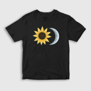 Sunflower Sun Moon Güneş Ay Çocuk Tişört