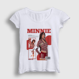 Sunshine Minnie I Dle Gidle Kadın Tişört beyaz