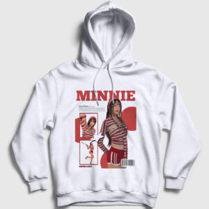 Sunshine Minnie I Dle Gidle Kapşonlu Sweatshirt beyaz