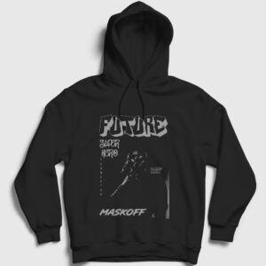 Super Hero Maskoff Future Kapşonlu Sweatshirt Siyah