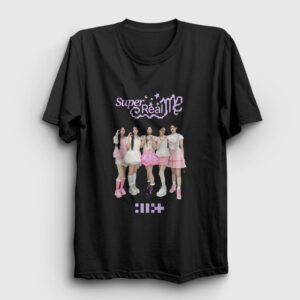 Super Real Me illit Illit Tişört siyah