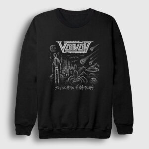 Synchro Anarchy Müzik Voivod Sweatshirt siyah