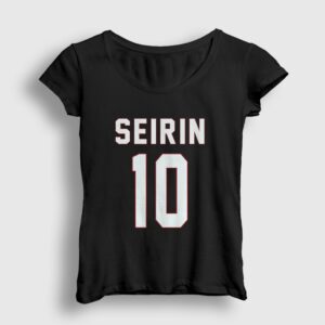 Taiga Kagami Seirin 10 Kuroko No Basket Kadın Tişört Siyah