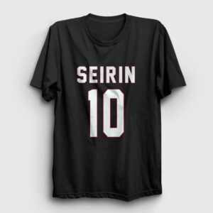 Taiga Kagami Seirin 10 Kuroko No Basket Tişört Siyah