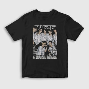 Talk Saxy K Pop Riize Çocuk Tişört siyah