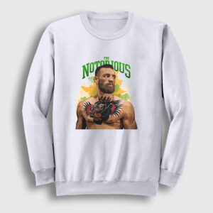 Tattoo Ufc Conor McGregor Sweatshirt beyaz