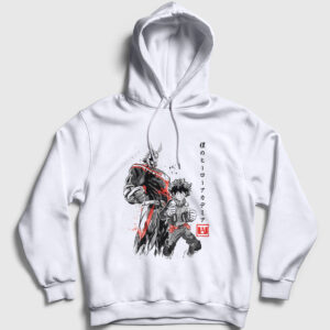 Team Anime Boku No Hero Academia Kapşonlu Sweatshirt