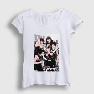 Team Seirin Kuroko's Basketball Kadın Tişört beyaz