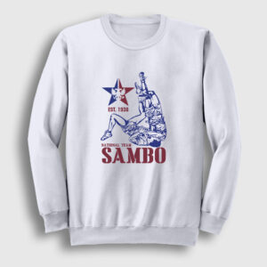 Team Ufc Mma Dövüşçü Sambo Sweatshirt beyaz