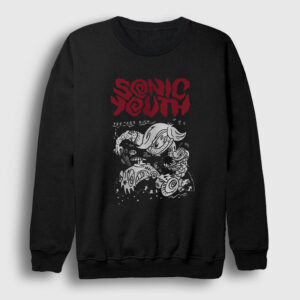 Teenage Riot Sonic Youth Sweatshirt siyah