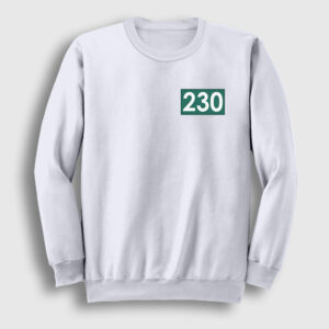 Thanos Choi Su Bong 230 Squid Game Sweatshirt beyaz