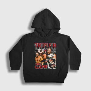 The Game Triple H Güreş Wwe Çocuk Kapşonlu Sweatshirt siyah