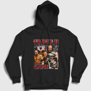 The Game Triple H Güreş Wwe Kapşonlu Sweatshirt siyah