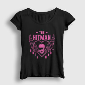 The Hitman Wwf Wwe Bret Hart Kadın Tişört siyah
