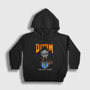 The Illest Villain Rap Mf Doom Çocuk Kapşonlu Sweatshirt