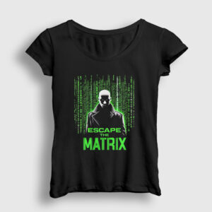 The Matrix Andrew Tate Kadın Tişört siyah