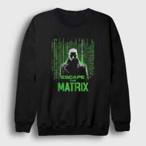 The Matrix Andrew Tate Sweatshirt siyah