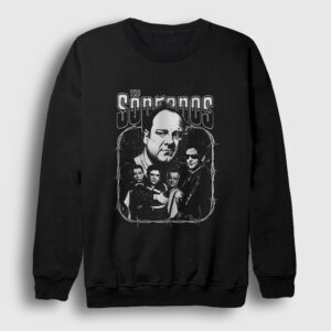 The Mob Sopranos Sweatshirt siyah