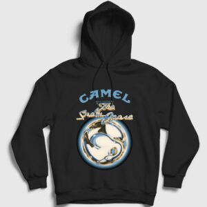 The Snow Goose Rock Camel Kapşonlu Sweatshirt Siyah