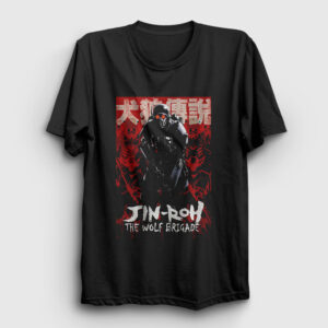 The Wolf Brigade Jin Roh Tişört siyah