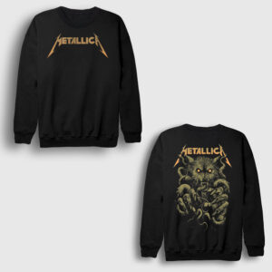 The Wolf Metallica Sırt Baskılı Sweatshirt