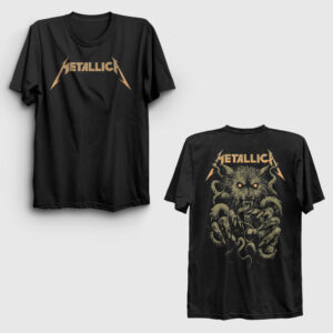 The Wolf Metallica Sırt Baskılı Tişört